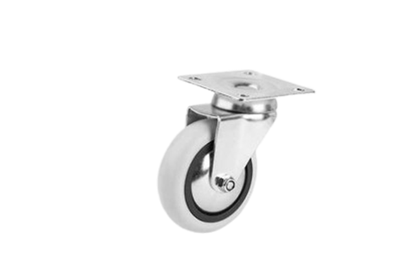 HTS Caster | PVC Disc Caster In 75*25mm-Furniture Caster and Wheels